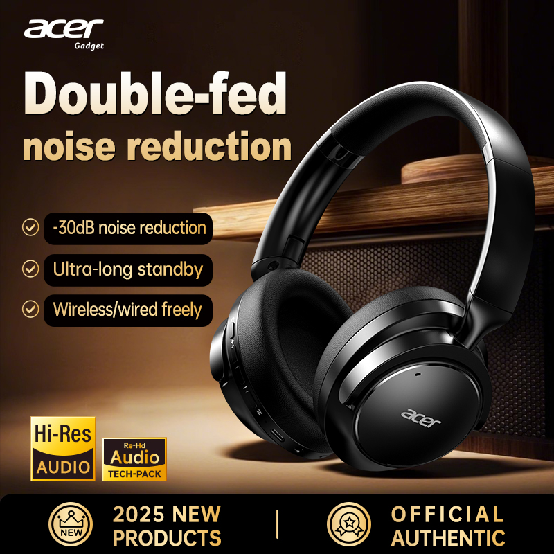 Anc Wireless Over Ear Headphones - سماعات أيسر Ohr560 اللاسلكية بتقنية البلوتوث،