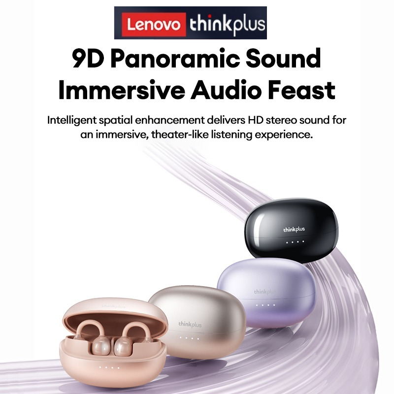Type C Wired Earphones With Mic - سماعات لينوفو ثينك بلس LK6 الأصلية