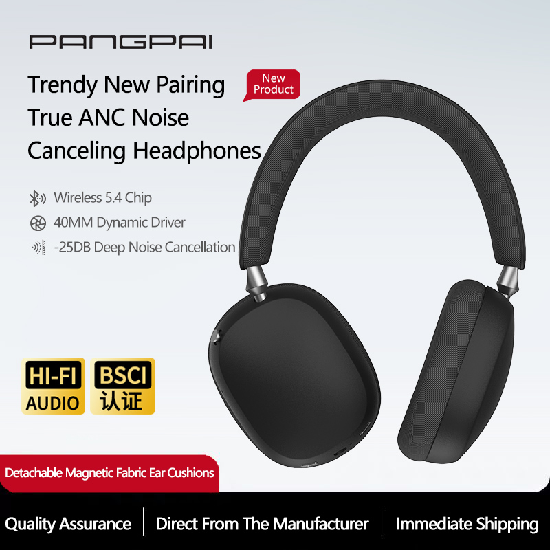 سماعات بلوتوث جديدة فوق الأذن  - مراجعة Anc Wireless Over Ear Headphones وسعره