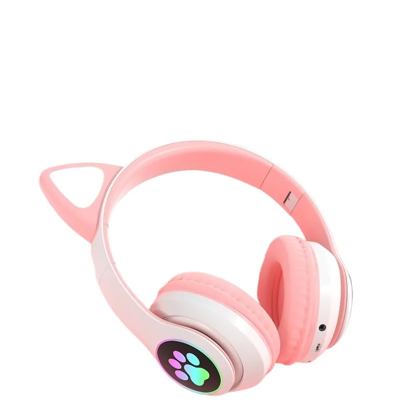 سماعات رأس بلوتوث على شكل أذن  - مراجعة Cat Ear Bluetooth Headset Led وسعره