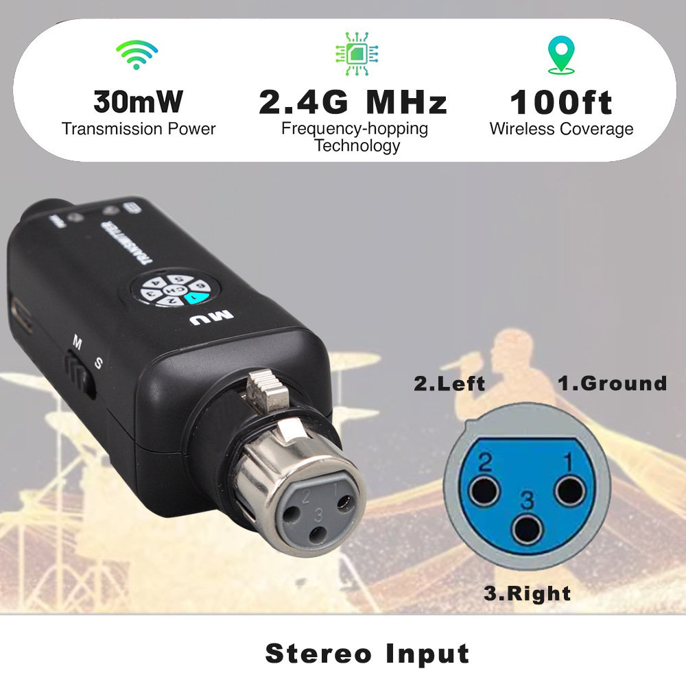 نظام مراقبة صوتي لاسلكي 2.4G د - مراجعة In Ear Monitors For Singers وسعره