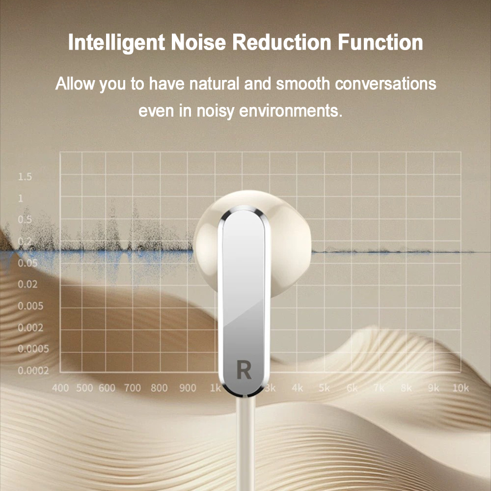 USB نوع C سماعات HiFi باس ستير - مراجعة Type C Wired Earphones With Mic وسعره