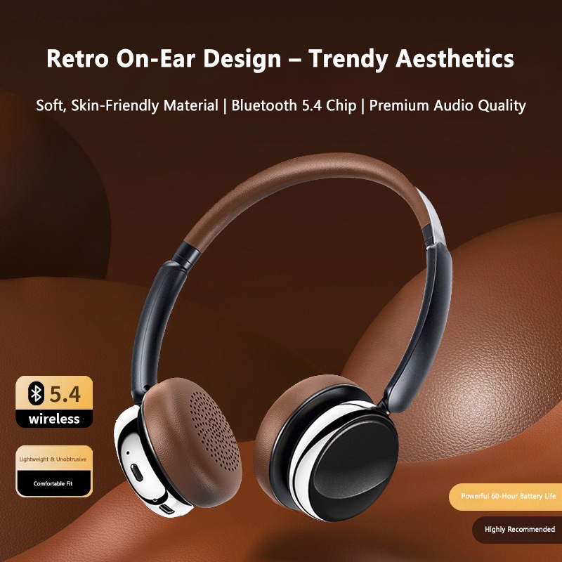 سماعات رأس لاسلكية بتصميم كلاس - مراجعة Anc Wireless Over Ear Headphones وسعره