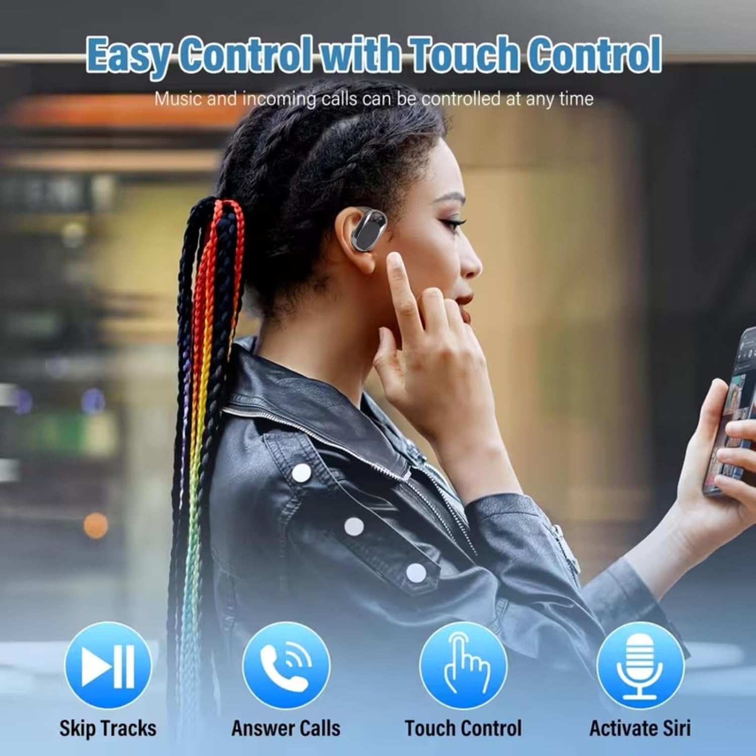 سماعات أذن مفتوحة وسماعات رأس  - مراجعة Bone Conduction Running Headphones وسعره