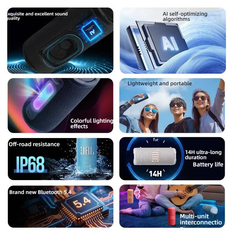 مكبر صوت JBL GRIP IPX7 مقاوم ل - مراجعة Portable Bluetooth Speaker Waterproof Ipx7 وسعره