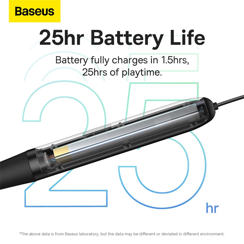 Baseus P1 سماعات لاسلكية تعمل  - مراجعة Magnetic Neckband Sports Earphones وسعره
