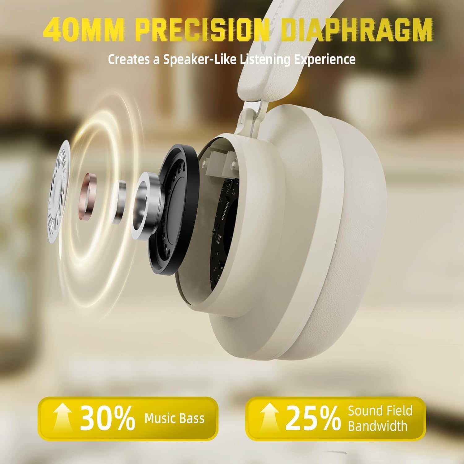 سماعات رأس لاسلكية ATTACK SHAR - مراجعة Anc Wireless Over Ear Headphones وسعره