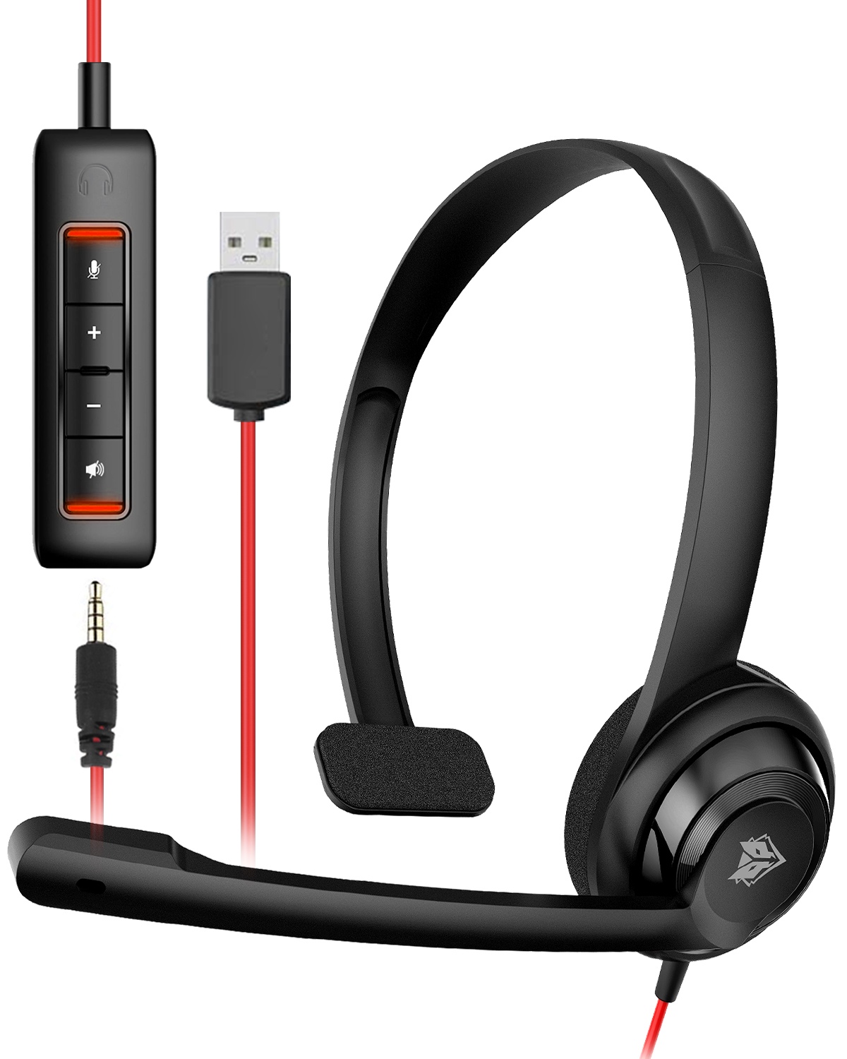 سماعة رأس NUBWO HW02 بمنفذ USB - مراجعة Type C Wired Earphones With Mic وسعره